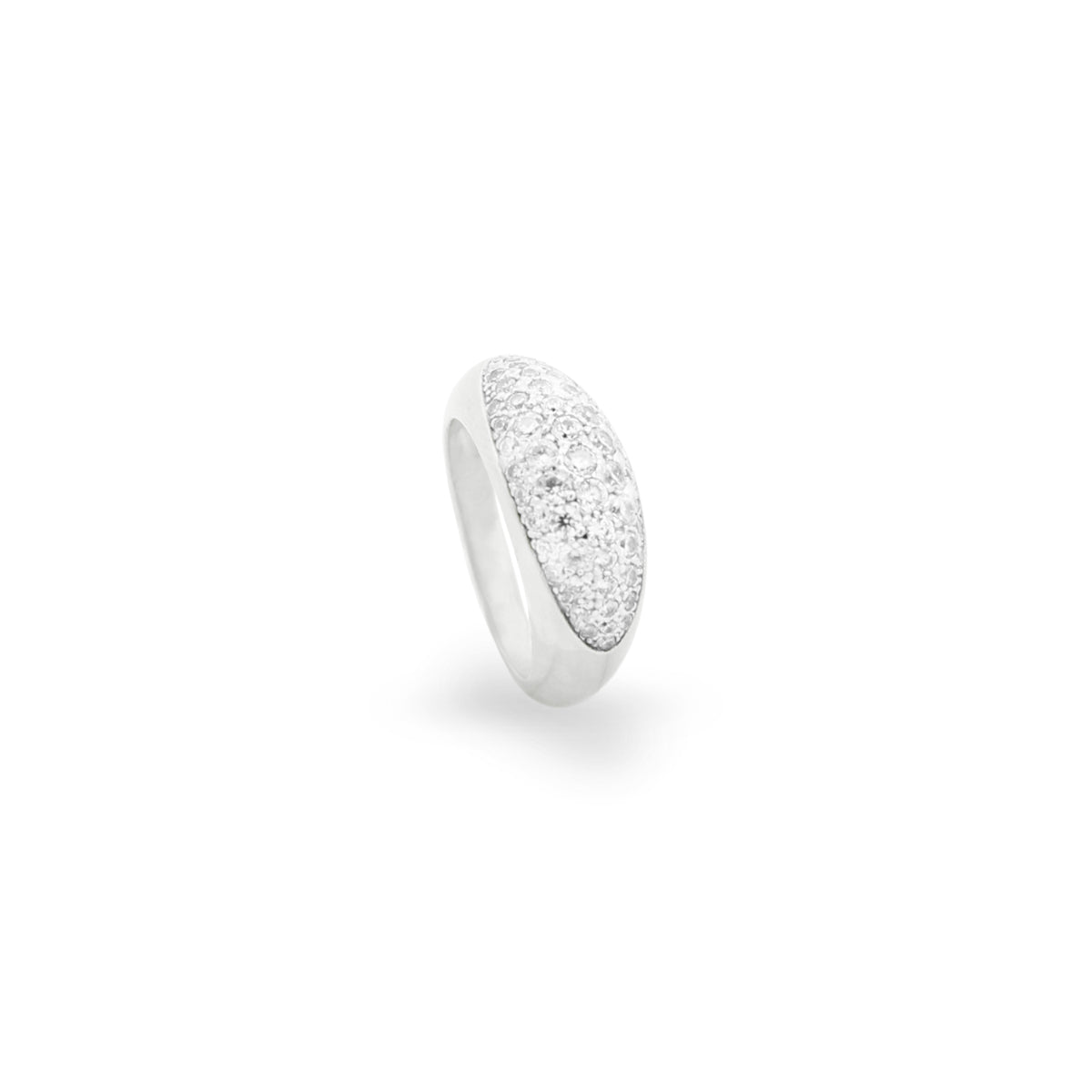 Anello da mignolo con Pavé - CLEO Rue des Mille | ANZ-026 M2 RH