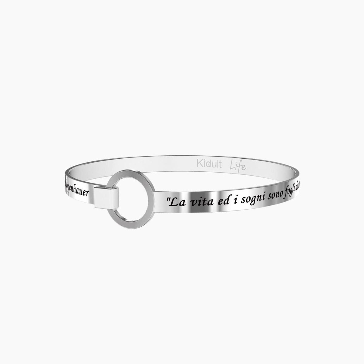 Bracciale Kidult LA VITA ED I SOGNI… A. SCHOPENHAUER | 231698