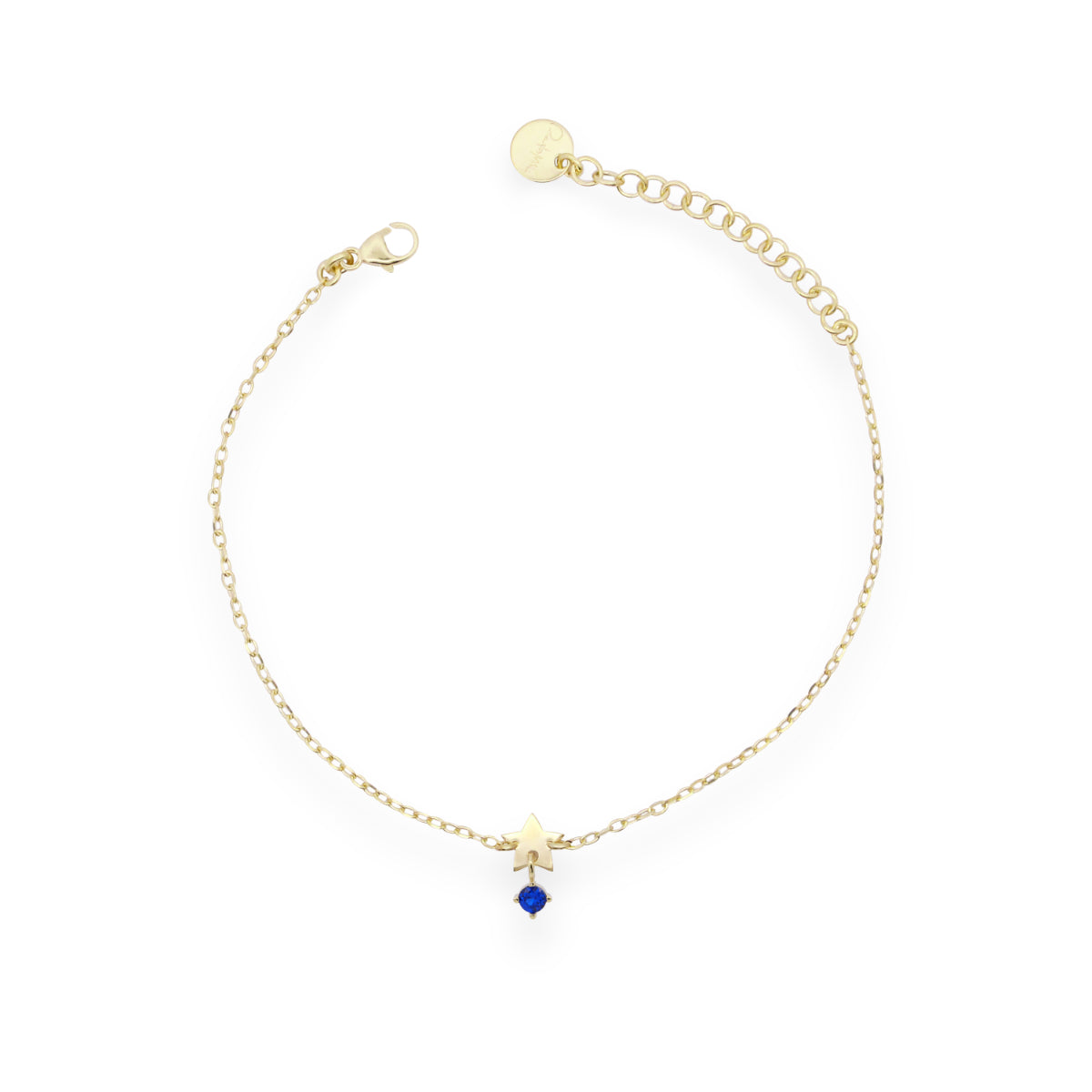 Bracciale mini Stella e Zircone Blu - ESSENCE Rue des Mille | BRZ-024 STE AU