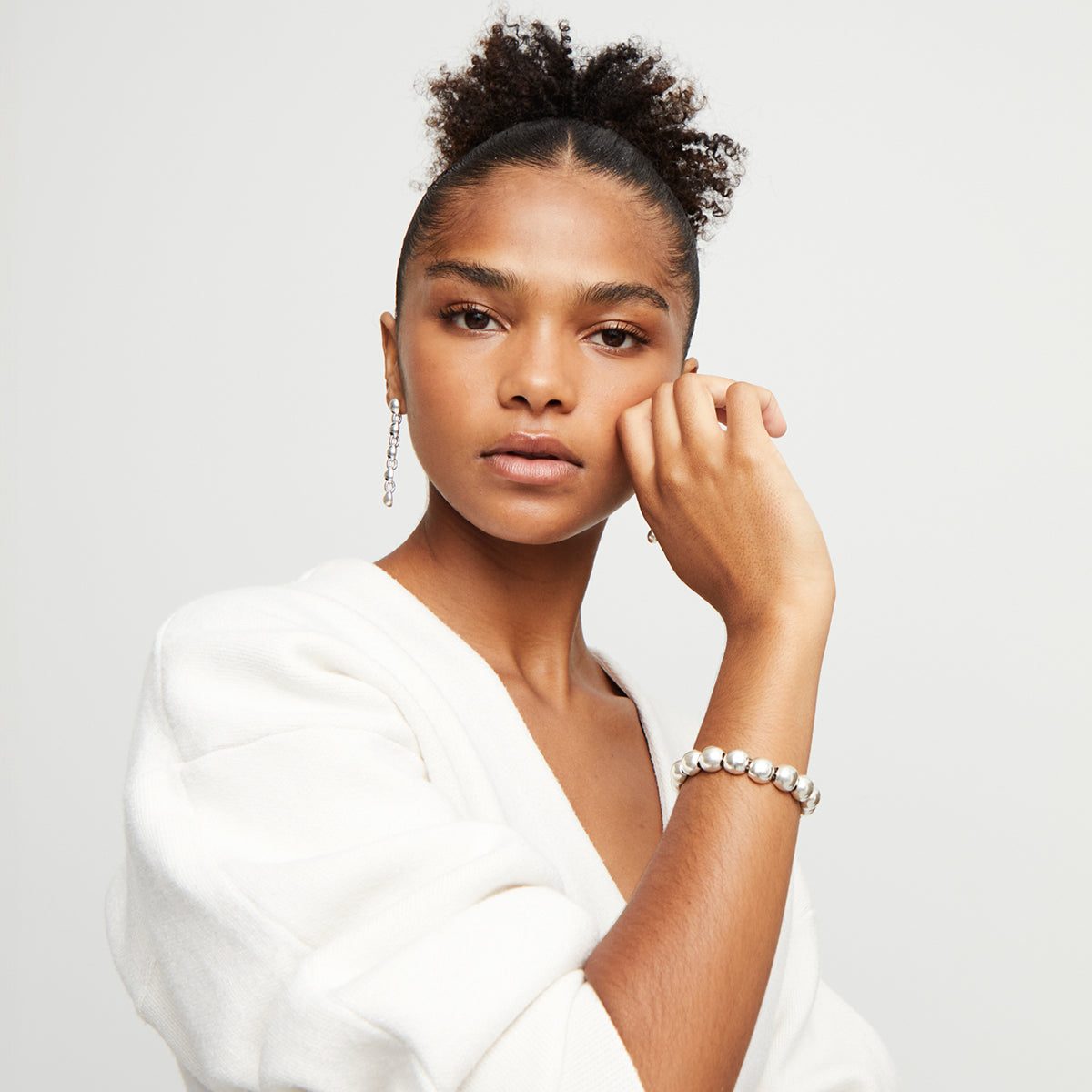 Bracciale a sfere argento SER INTREPIDA