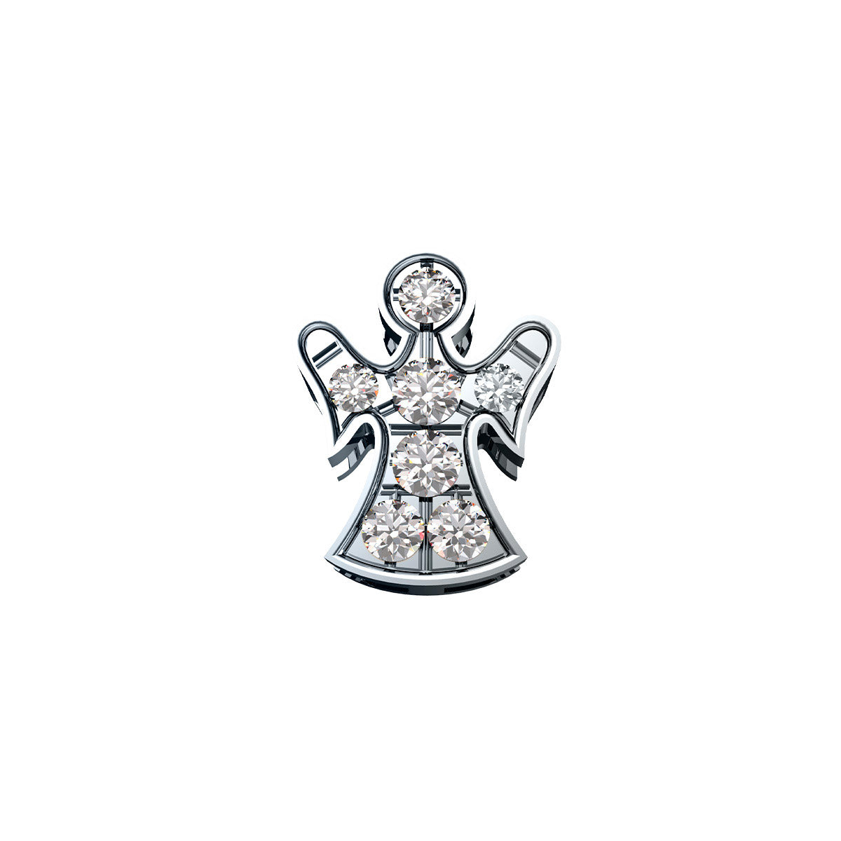 DonnaOro: Angelo ELEMENTS Oro Bianco e Diamanti | DCHF3407.002