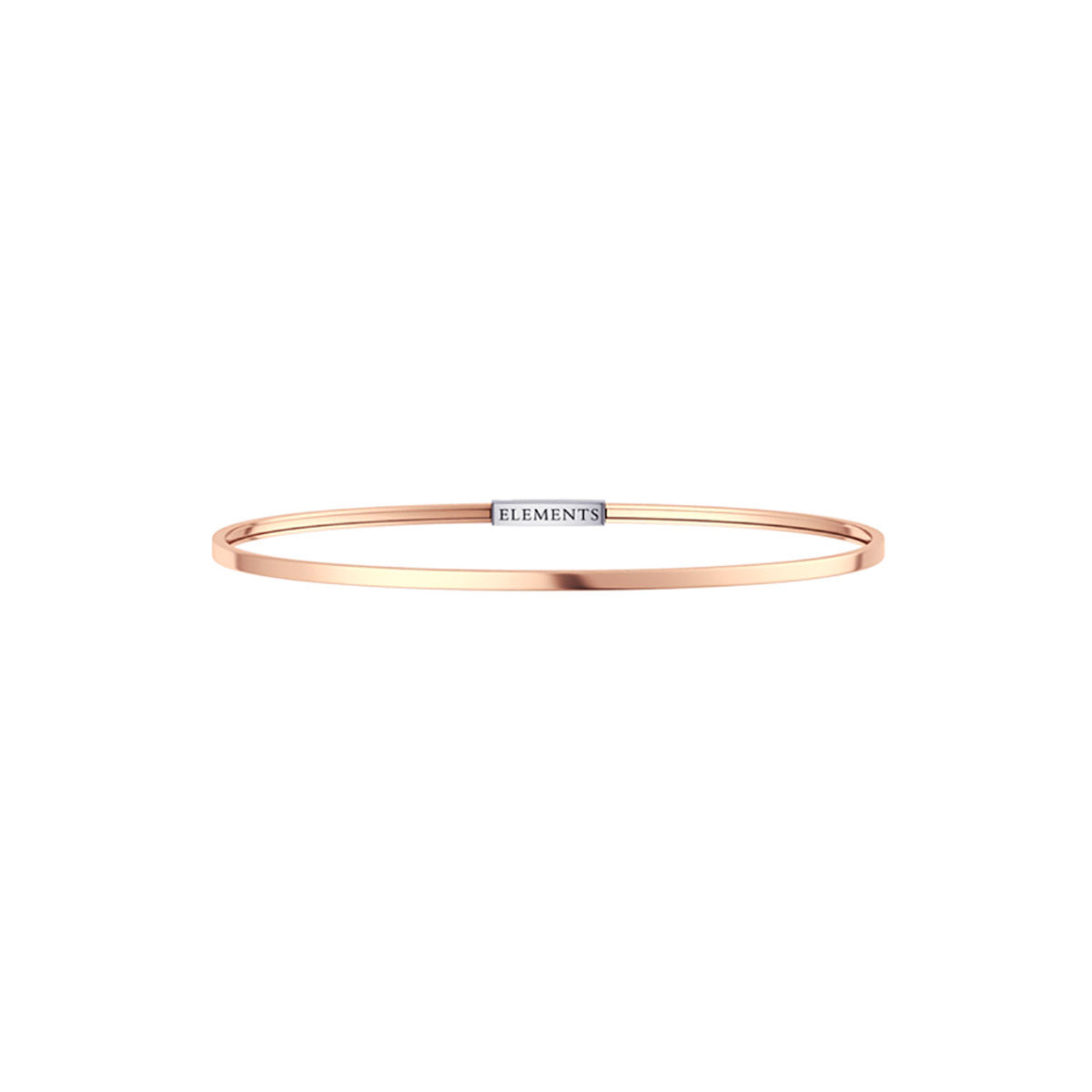 DonnaOro: Bracciale Bangle ELEMENTS Argento Rosa | DFBF4109