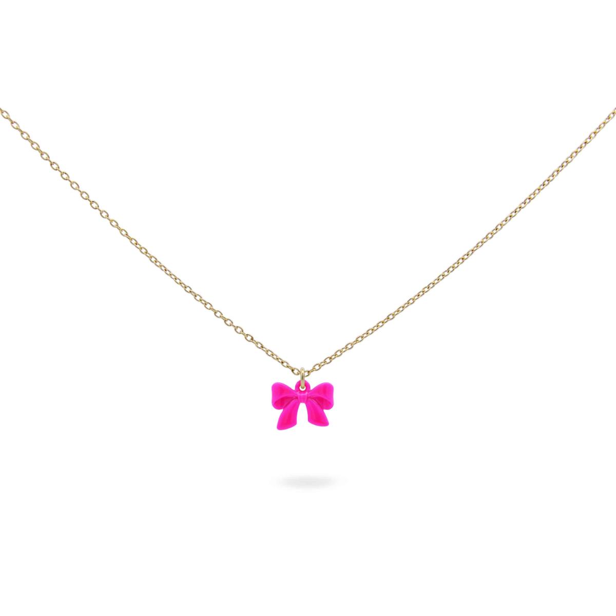 Girocollo con Fiocco Fucsia - CANDY BOW Rue des Mille