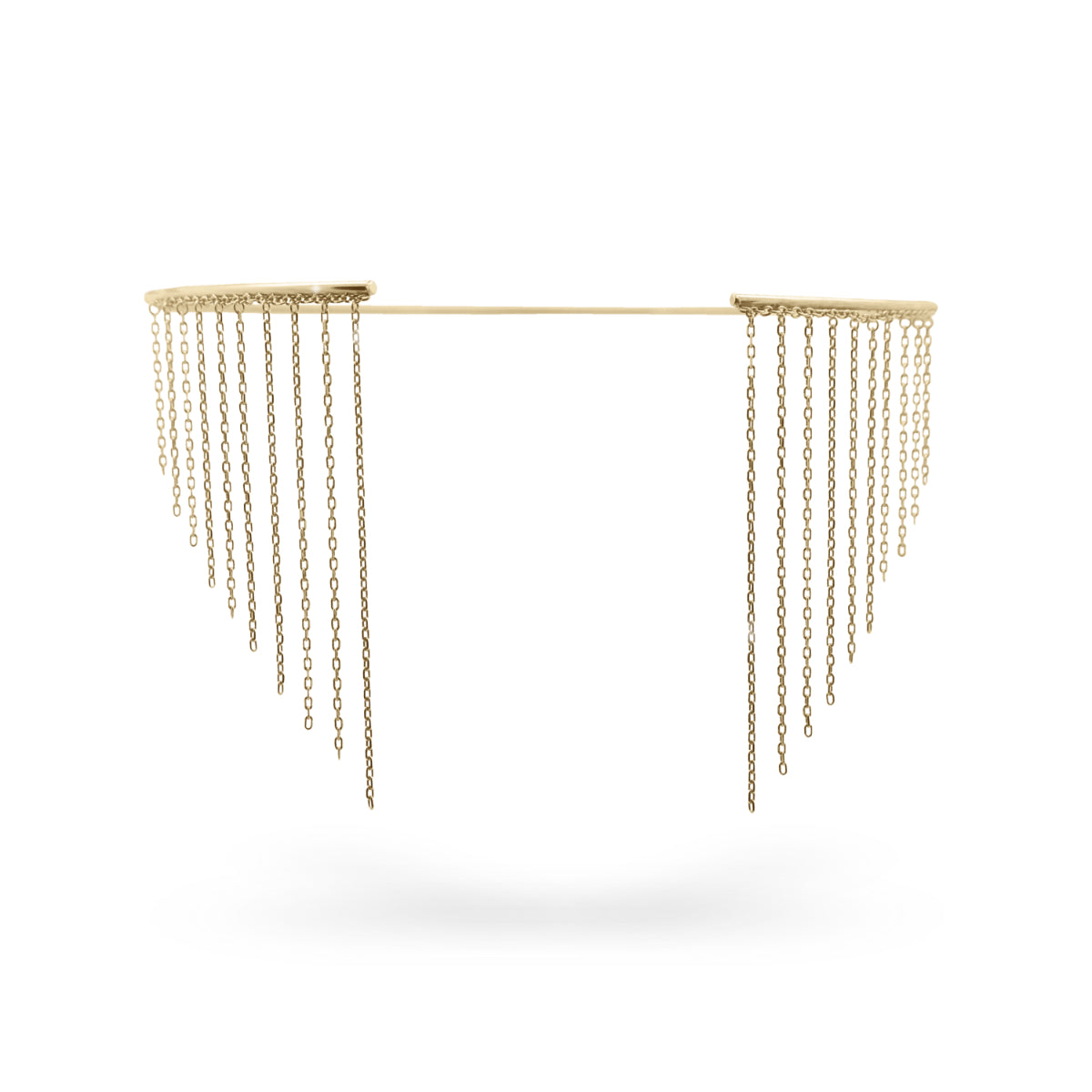 Girocollo rigido con Frange - CLEO Rue des Mille | GRZ-026 M1 AU