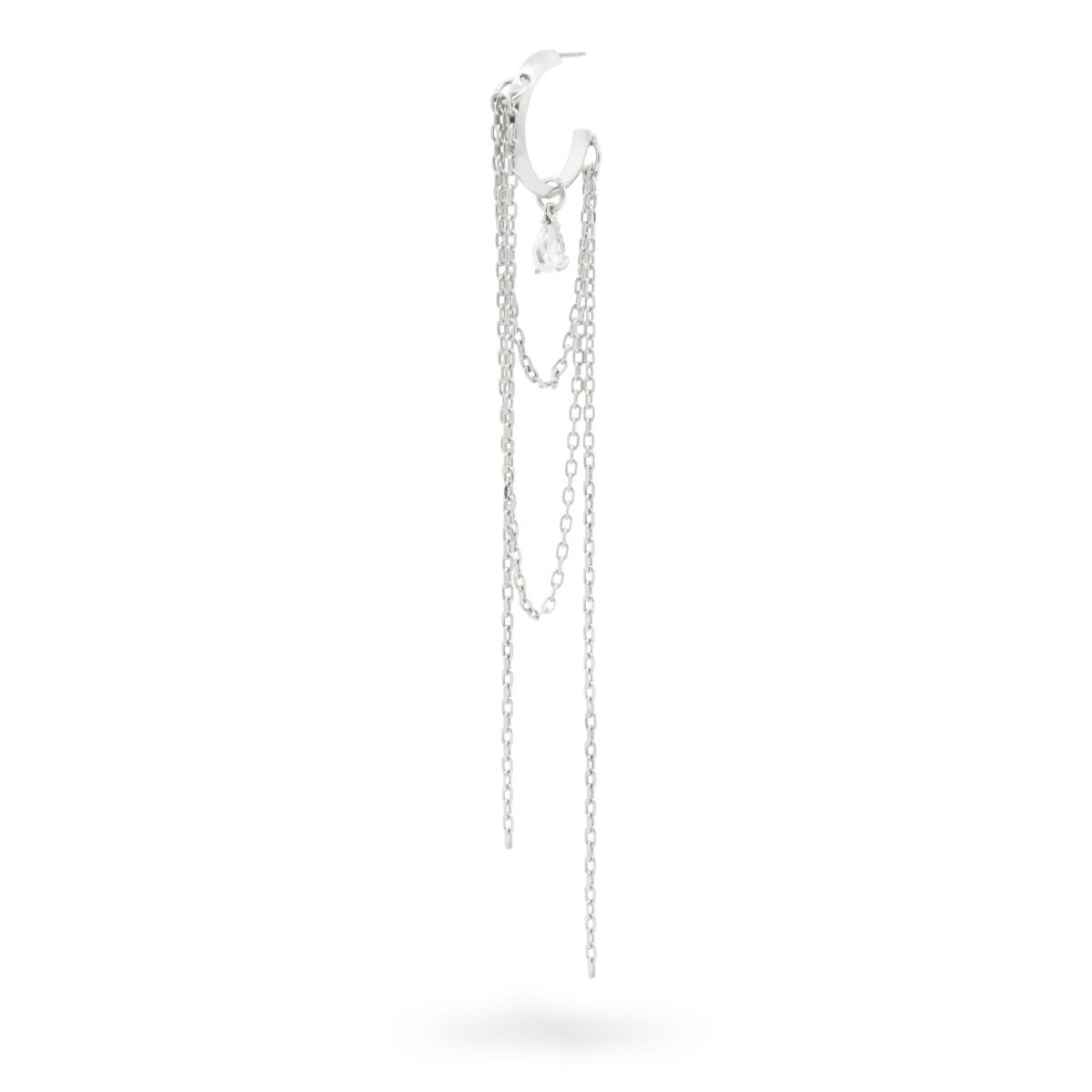 Mono Orecchino Frange Twisted - CLEO Rue des Mille | ORZ-026 M2 RH
