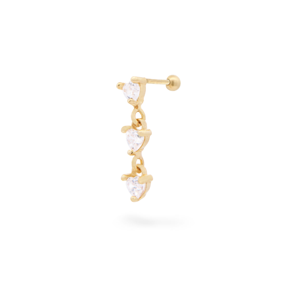 Piercing con Tre Cuori - CLEO Rue des Mille | PRZ-026 M2 AU