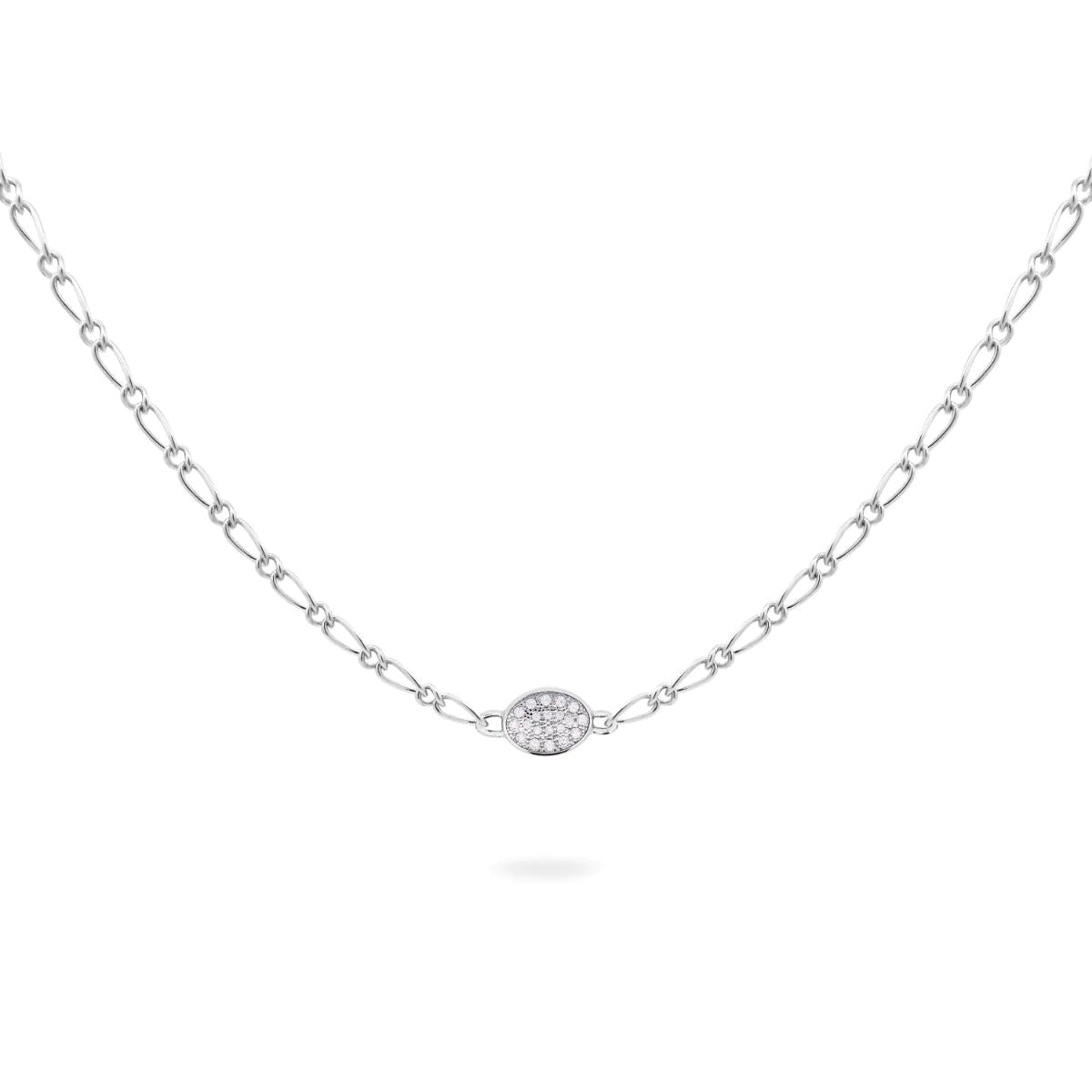 Girocollo catena cheval e Ovale Piccolo - SHAPES Rue des Mille | GRZ-020 M1 OV RH