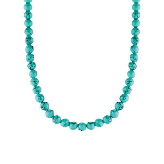 Collana Ti Sento Milano | Argento Rodiato e Turchese | 3916TQ