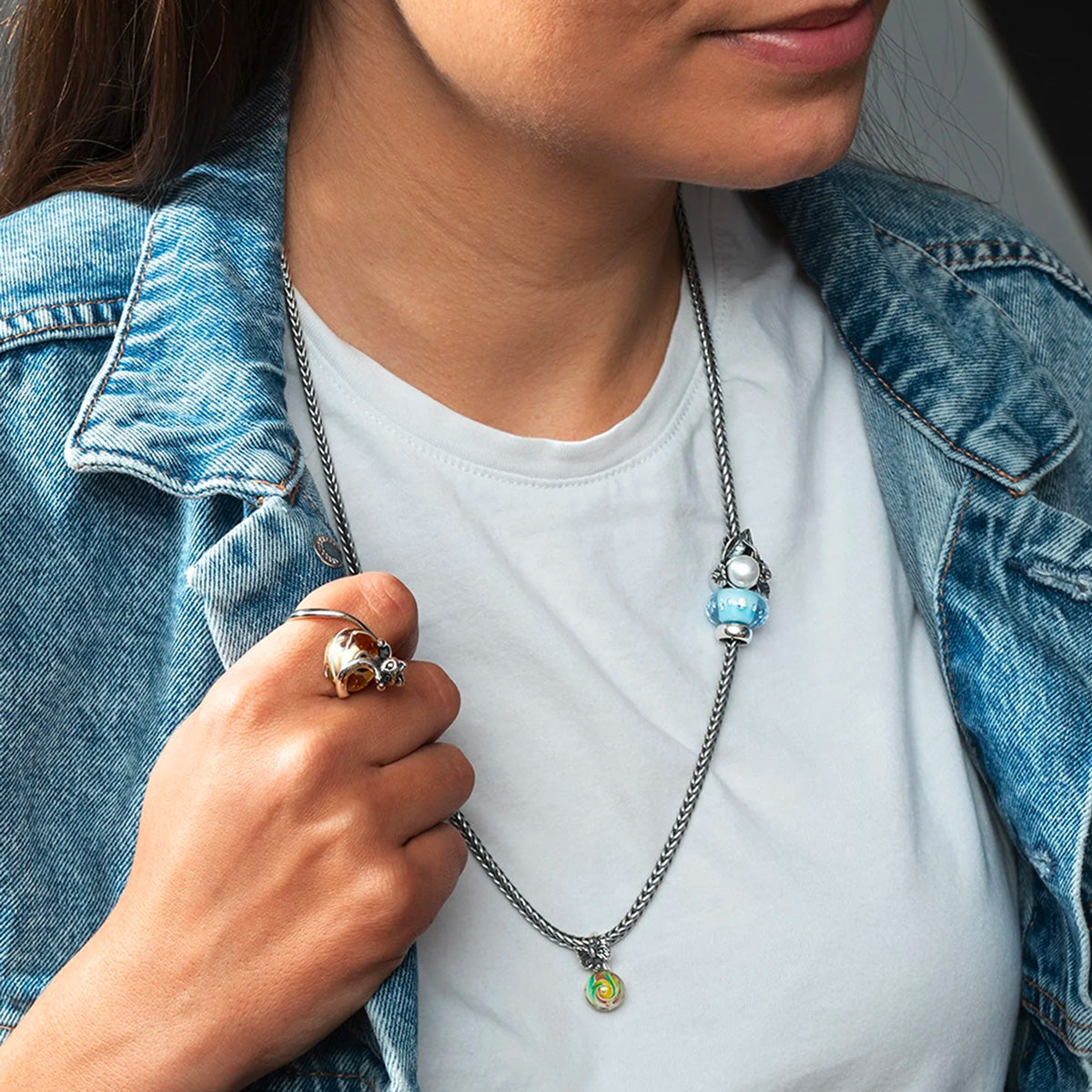 Pendente Giardino delle Farfalle Trollbeads | TAGPE-00083