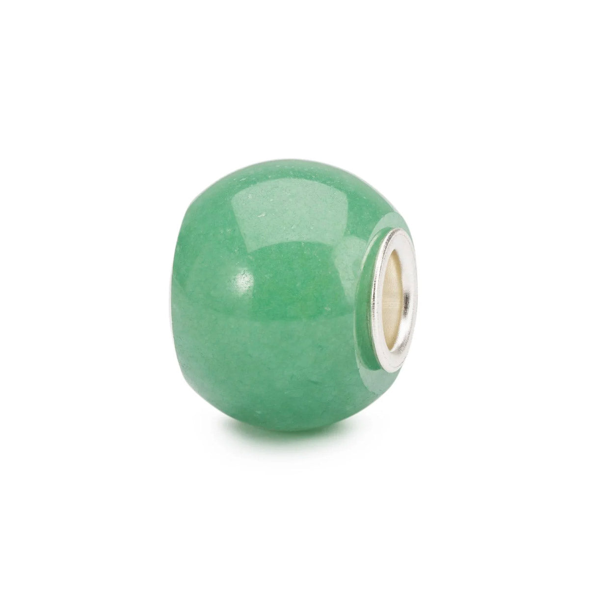 Avventurina Rotonda Trollbeads | Pietra preziosa tonda di colore verde chiaro | TSTBE-00018