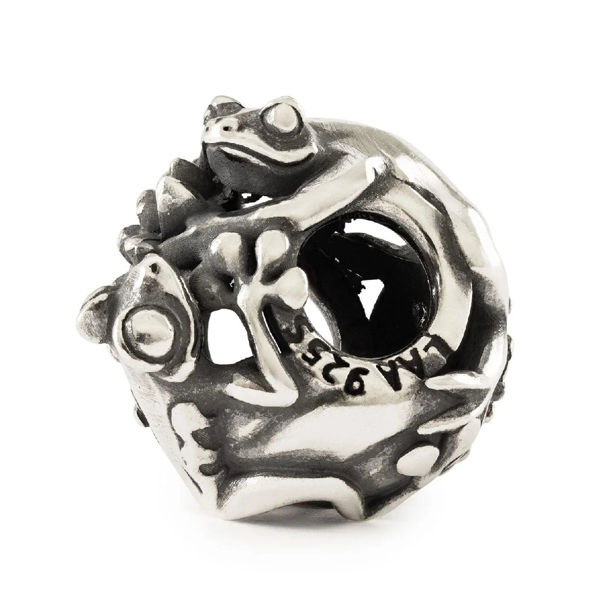 Valzer del Lago Trollbeads | Beads con due rane che si abbracciano | TAGBE-60013
