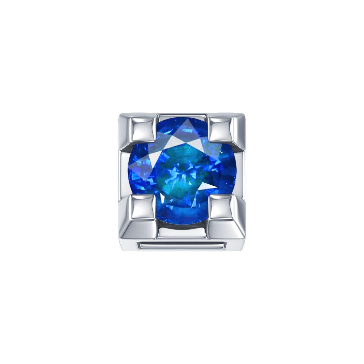 DonnaOro: Griffe ELEMENTS Oro Bianco e Zaffiro 0.02ct | DCHZ3312