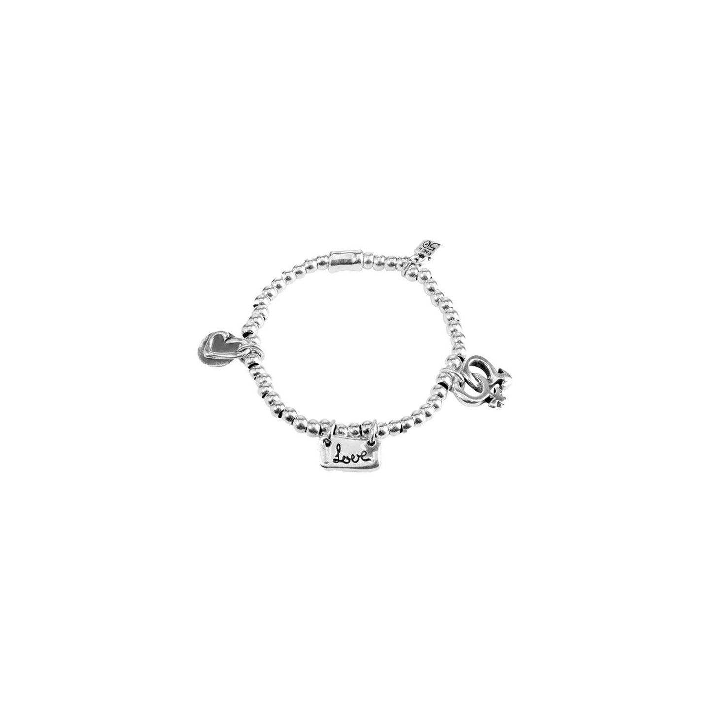 Bracciale Amore argentato | UNOde50 | PUL1288MTL0000M - FdM Easy
