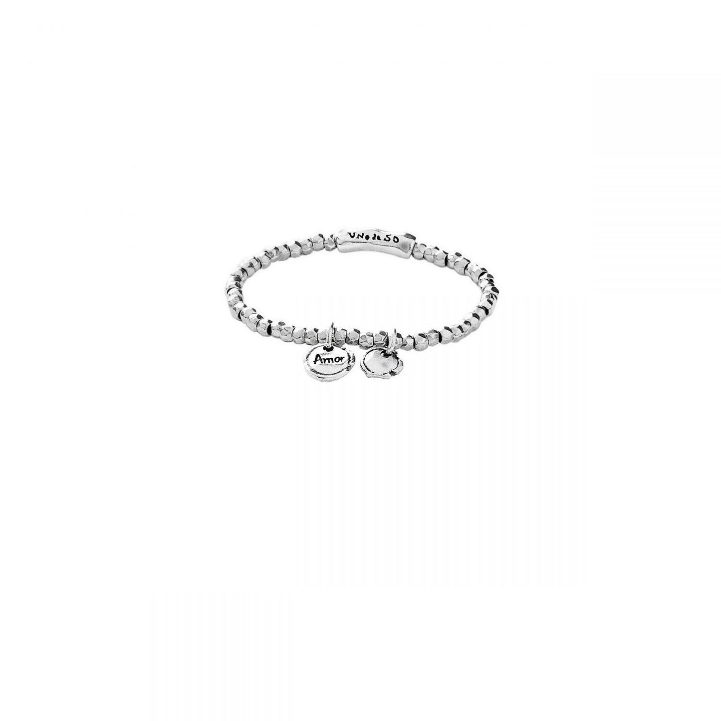 Bracciale elastico Amore | UNOde50 | PUL1596MTL0000M - FdM Easy