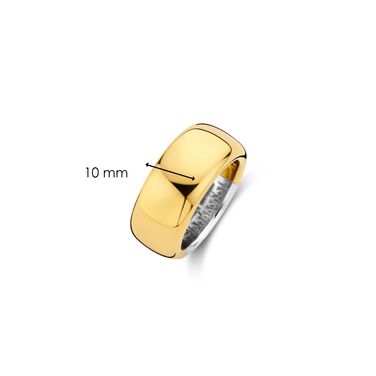 Anello a Fascia da Donna Dorato