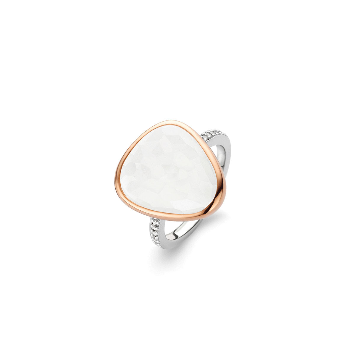 Ti Sento Milano | Anello da donna con Cristallo Sfaccettata | 12002WM