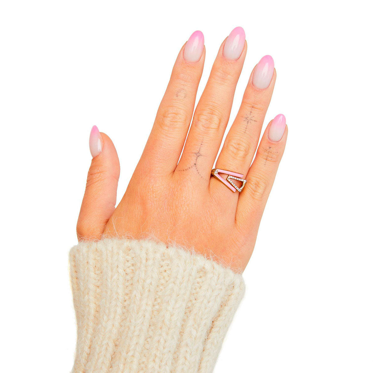 L'Anello MIA PINK indossato da Valentina Ferragni