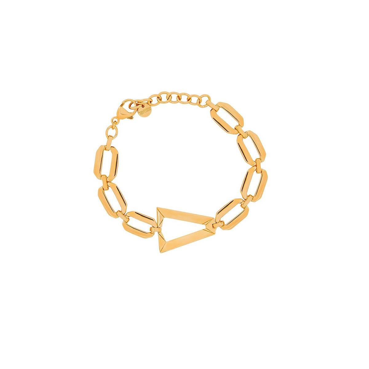 Valentina Ferragni Studio - Bracciale ALEX GOLD in Argento Placcato in oro giallo, DVF-BR-01
