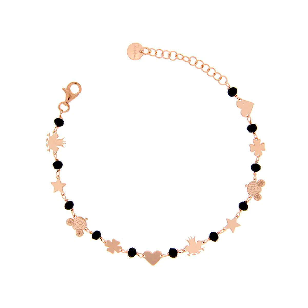 Bracciale con Ciondoli fantasia e Pietre | Rue des Mille | BR-MISP