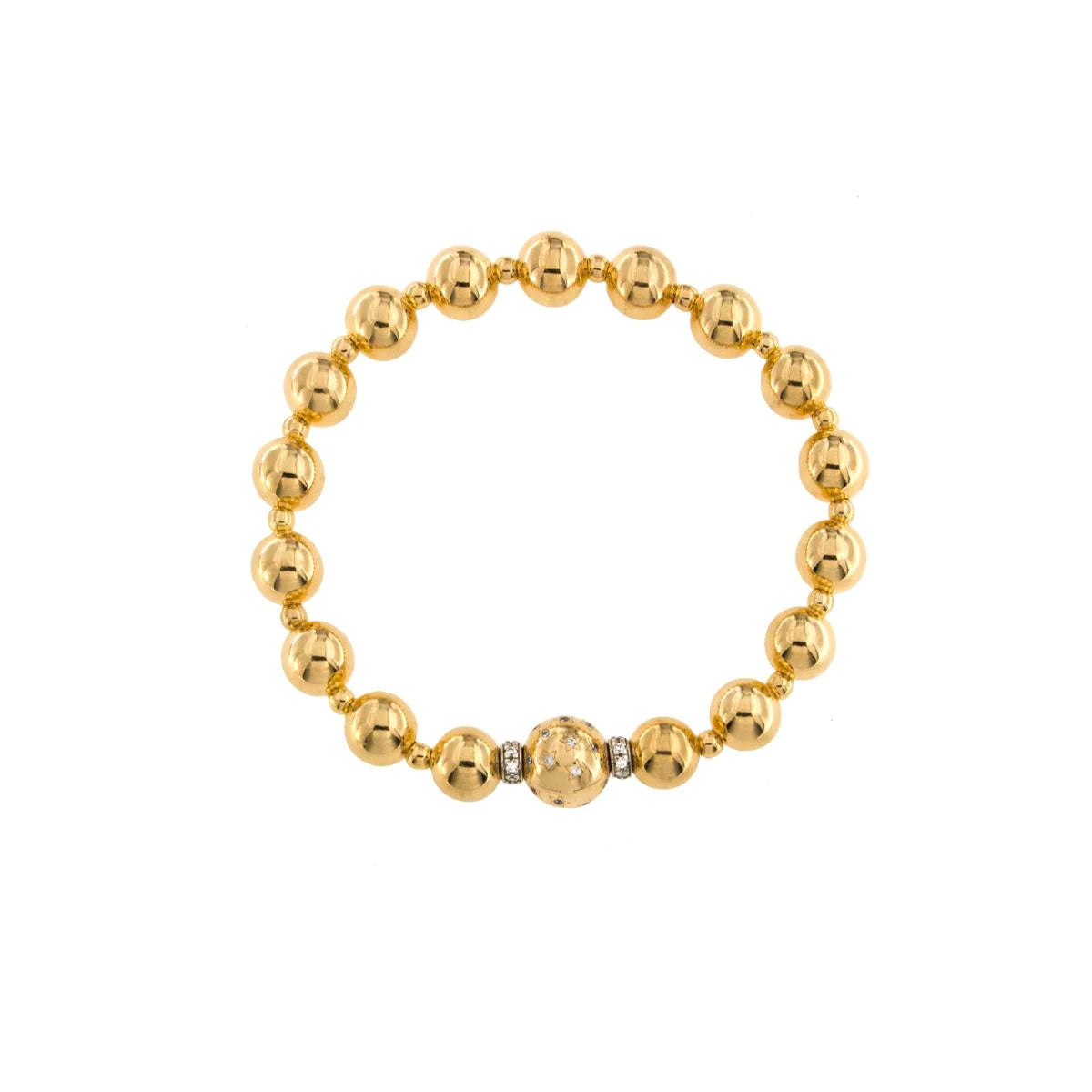 STARBALL - Rue des Mille | Bracciale elastico con SFERE ELETTROFORMATE
