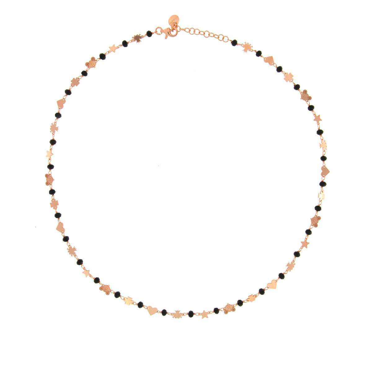 Collana Choker con Ciondoli e Pietre | Rue des Mille | GR-MISP