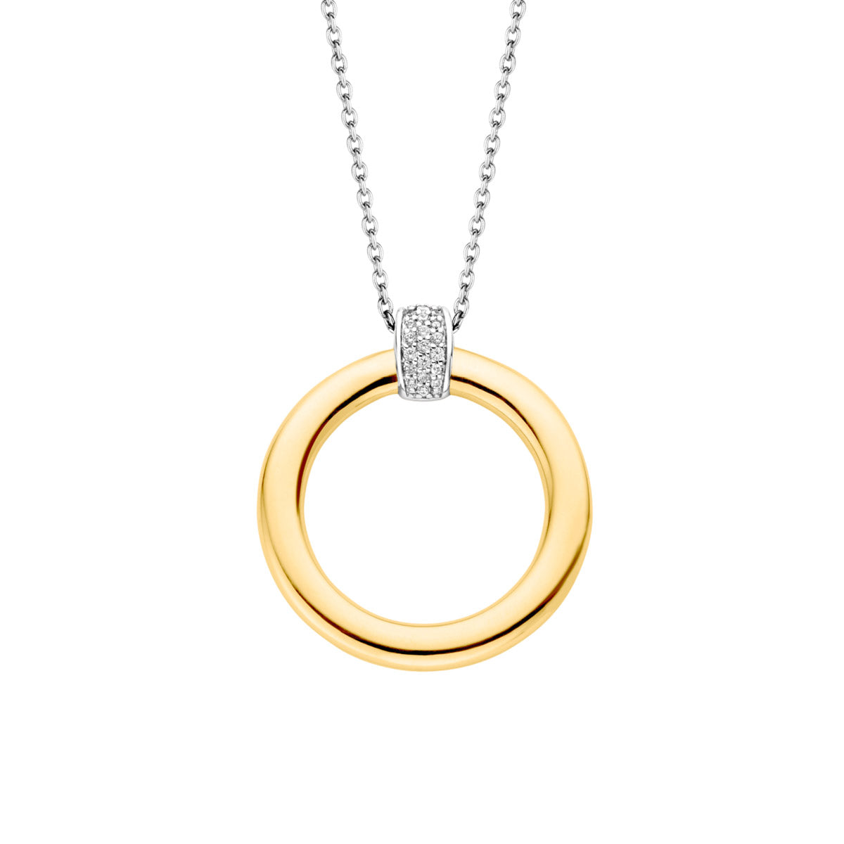 Ti Sento Milano | Collana da Donna con Pendente Tondo, 3924ZY