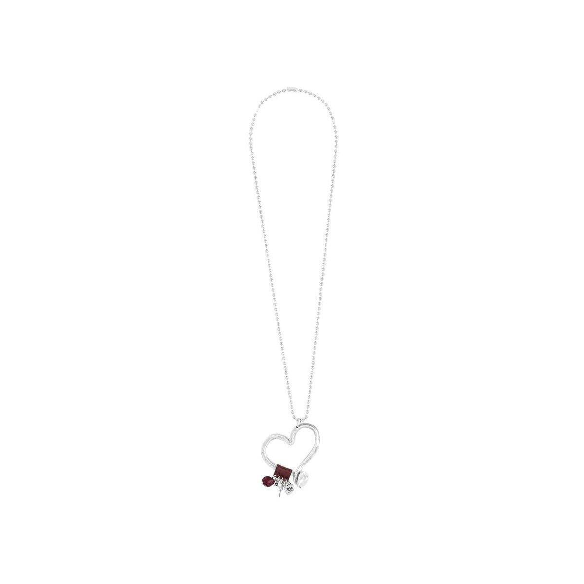 Collana Lunga Cuore Grande | UNOde50 | FLECHAZO | FdM Easy - FdM Easy