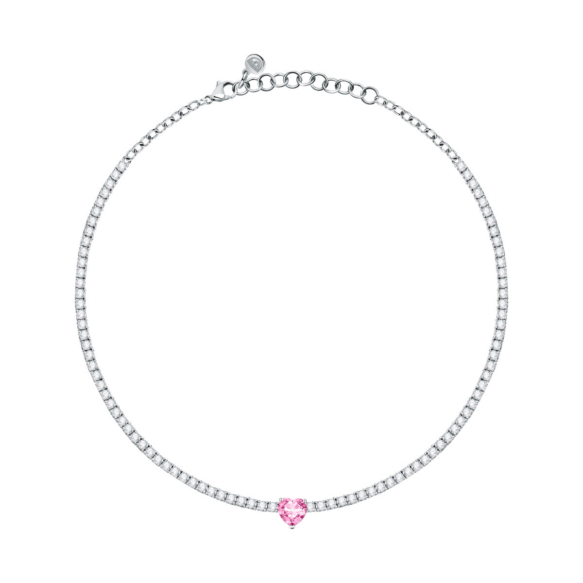 CHIARA FERRAGNI Gioielli | Collana Tennis FIRST LOVE rosa | J19AUV05