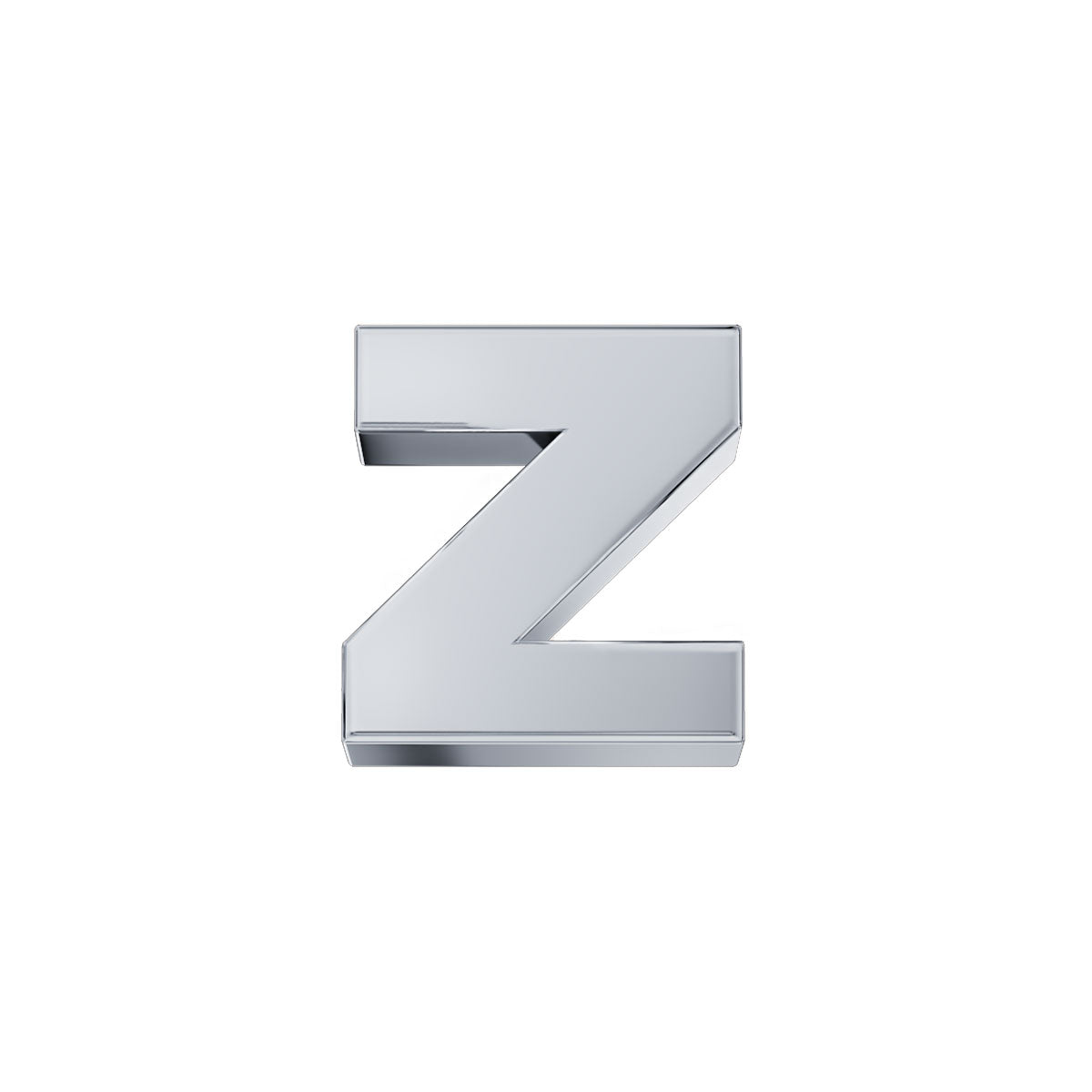 DonnaOro: Lettera Z ELEMENTS Classica Oro Bianco | DCHFZ3320