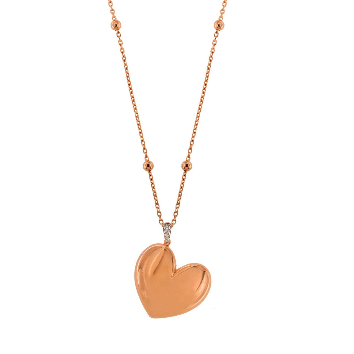 Collana lunga con STELLA elettroformata