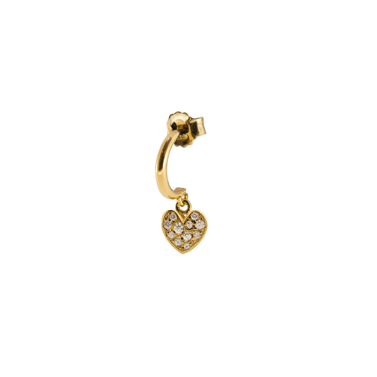 Mono Orecchino MINI HOOP Cuore