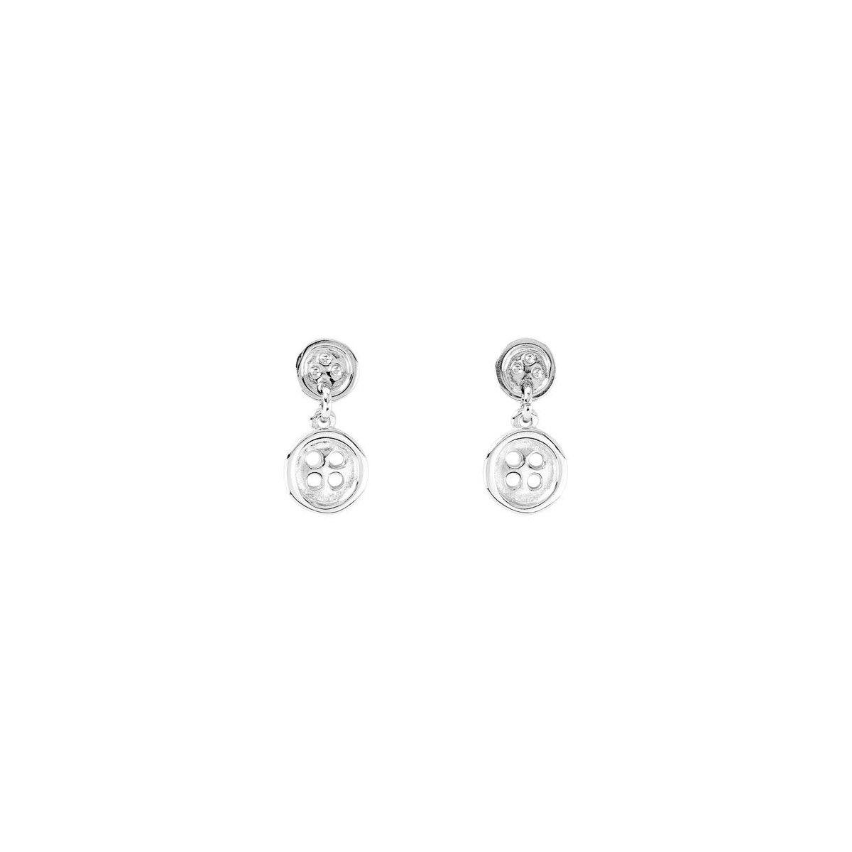 Orecchini Bottone | UNOde50 | DOUBLE TROUBLE | PEN0745MTL0000U - FdM Easy
