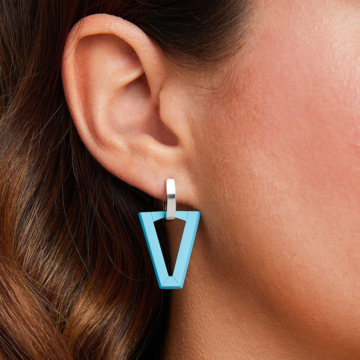 Orecchino UALI LIGHT BLUE | Valentina Ferragni Studio - FdM Easy