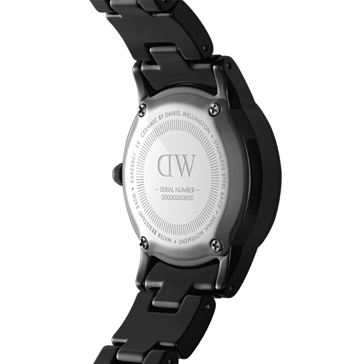 Orologio Ceramica Nera 28mm