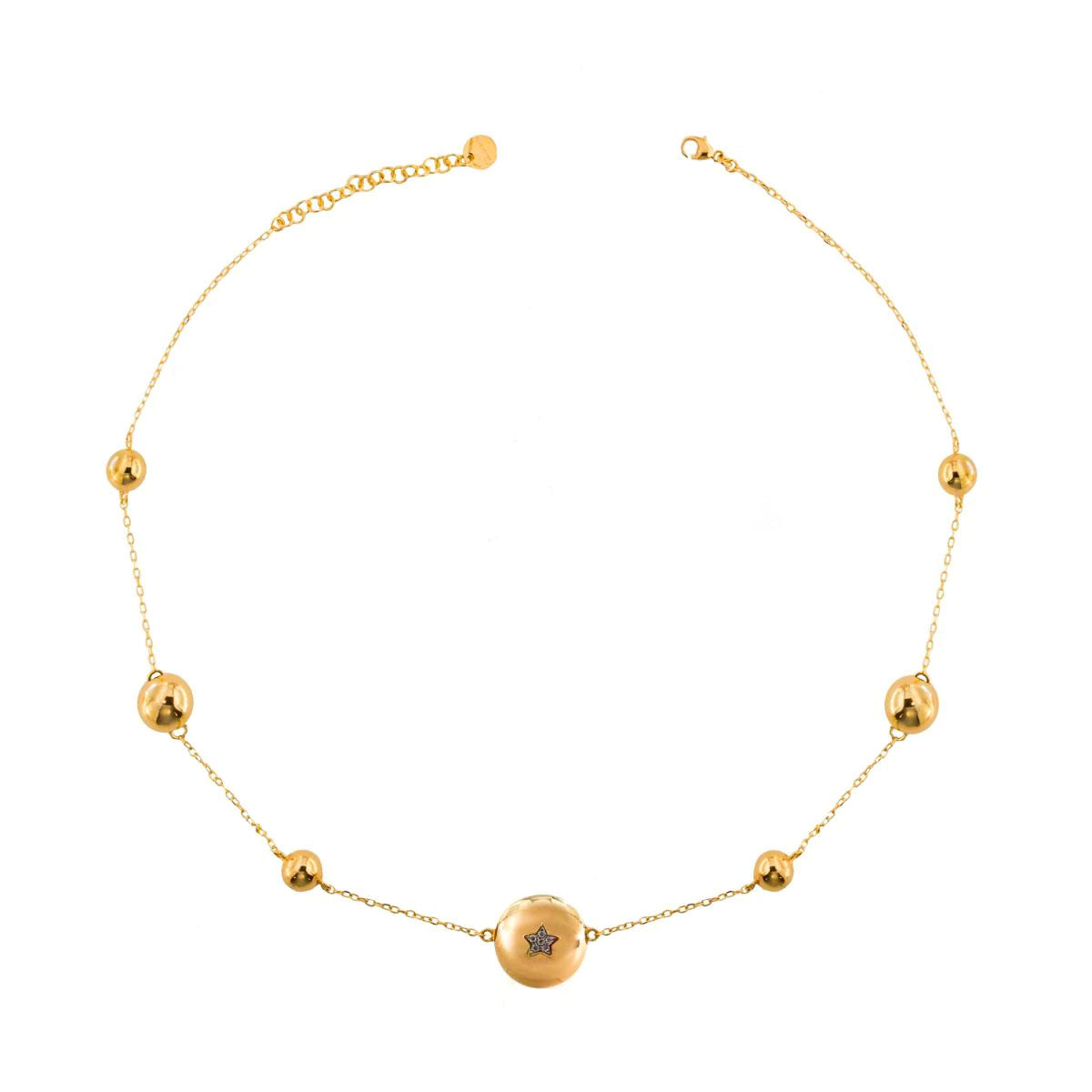 STARBALL - Rue des Mille | Girocollo con SFERE degradé elettroformate
