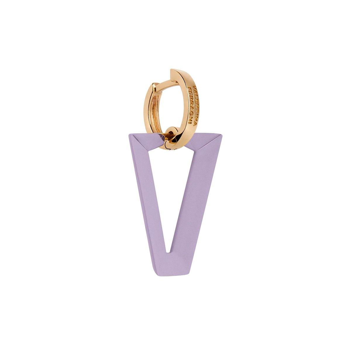 Orecchino UALI LILAC | Valentina Ferragni Studio - FdM Easy