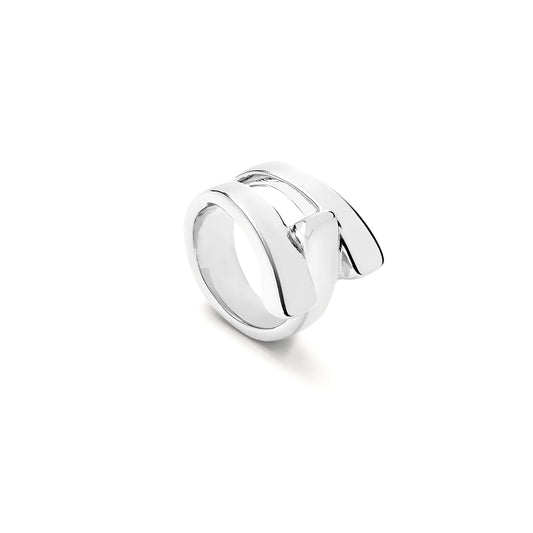 Anello placcato argento a forme geometriche SER ORIGINAL | UNOde50 | ANI0832MTL