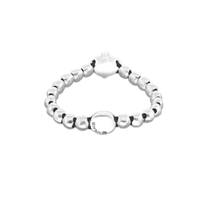 Bracciale sfere Cristallo Ovale Blu |PUL2595AZUMTL