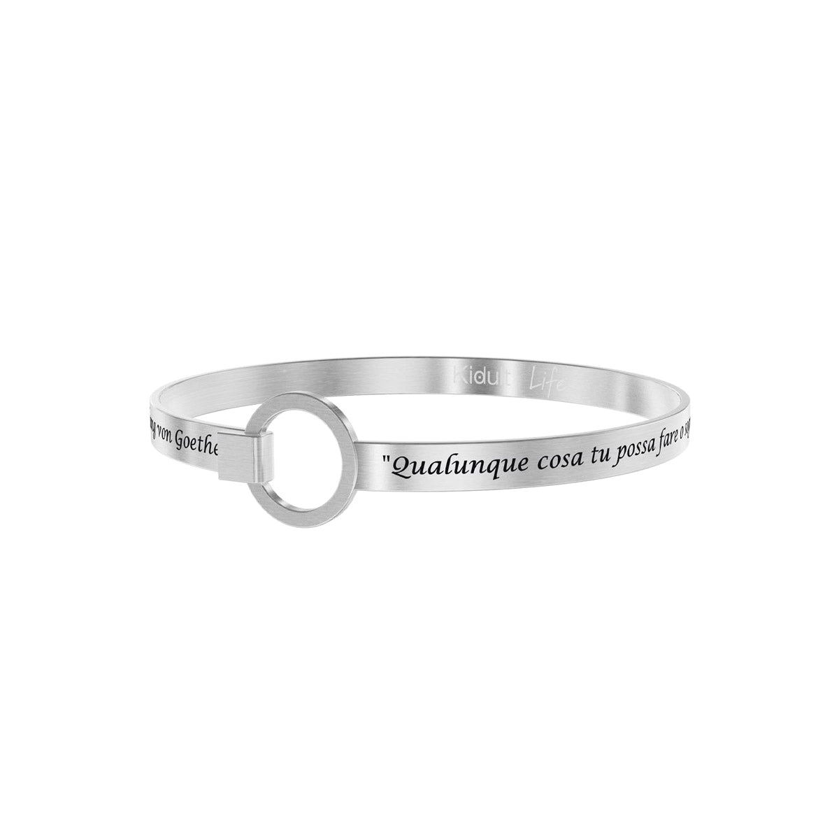 Bracciale Kidult QUALUNQUE COSA TU … GOETHE | 731114