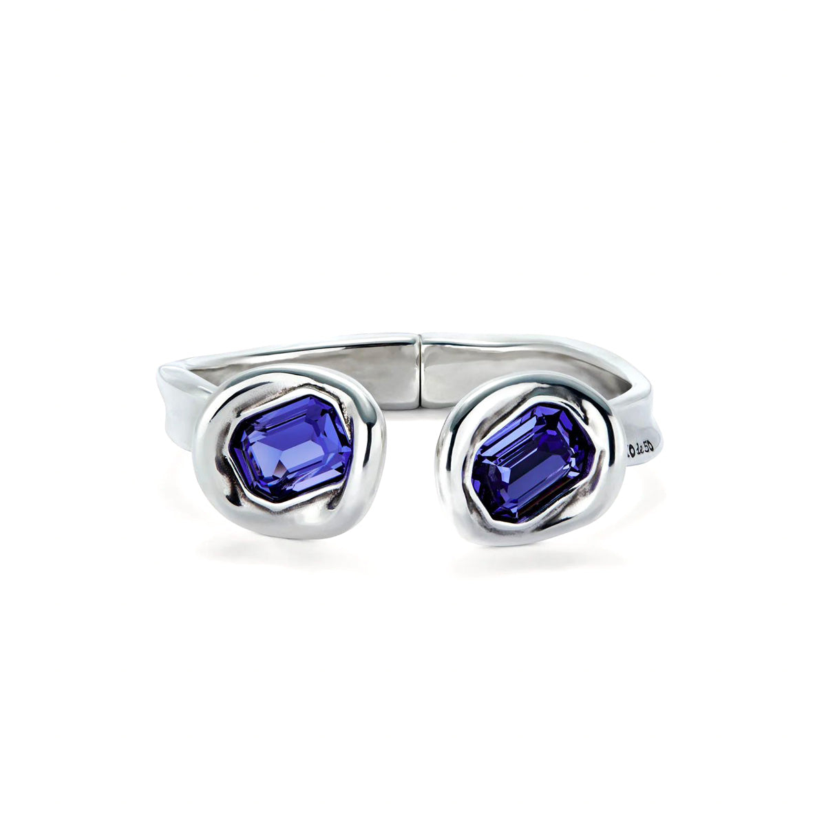 Bracciale rigido con Cristalli Viola | UNOde50 | PUL2453MORMTL