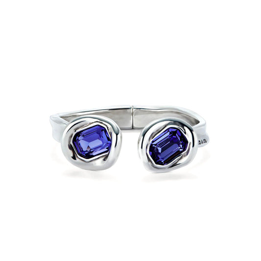 Bracciale rigido con Cristalli Viola | UNOde50 | PUL2453MORMTL