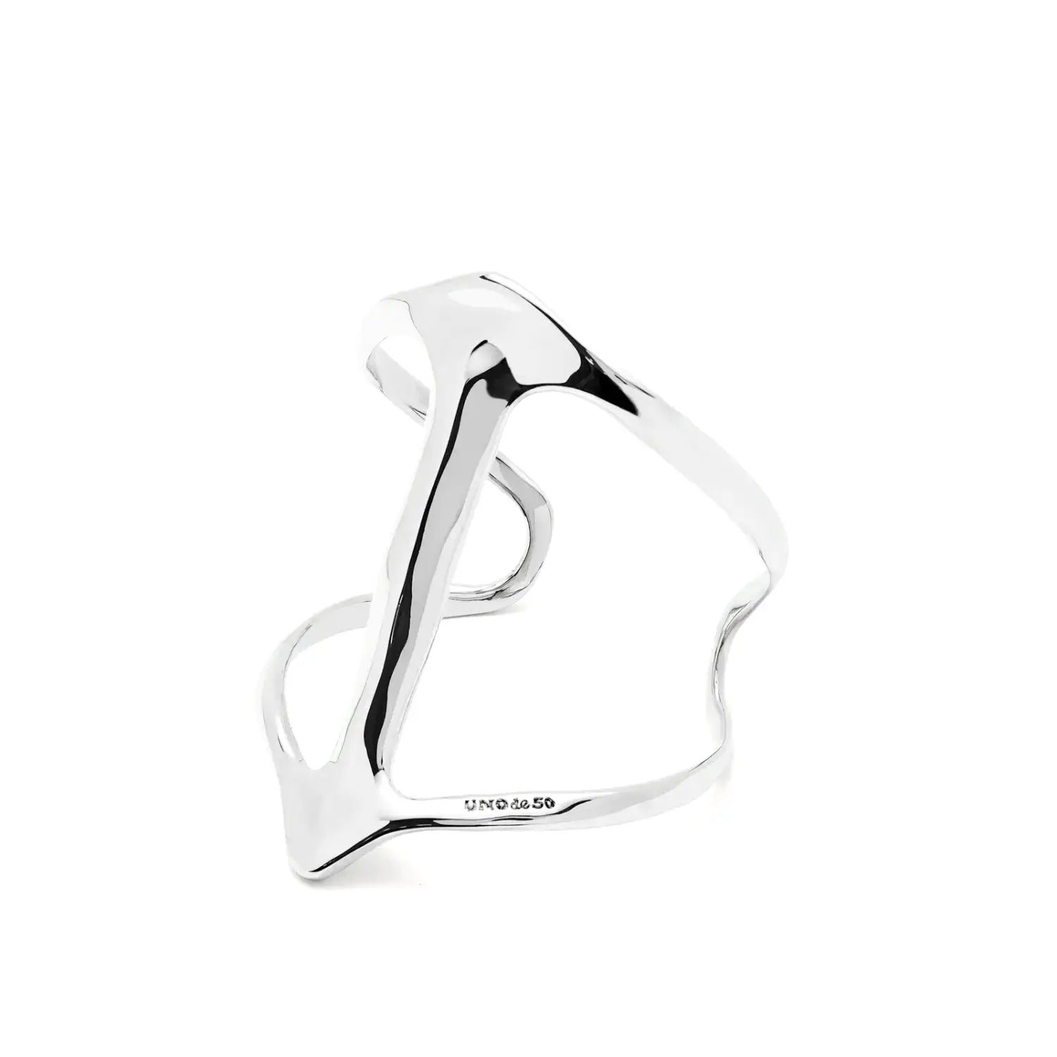 Bracciale rigido traforato Manta Argento | UNOde50 | PUL2552MTL