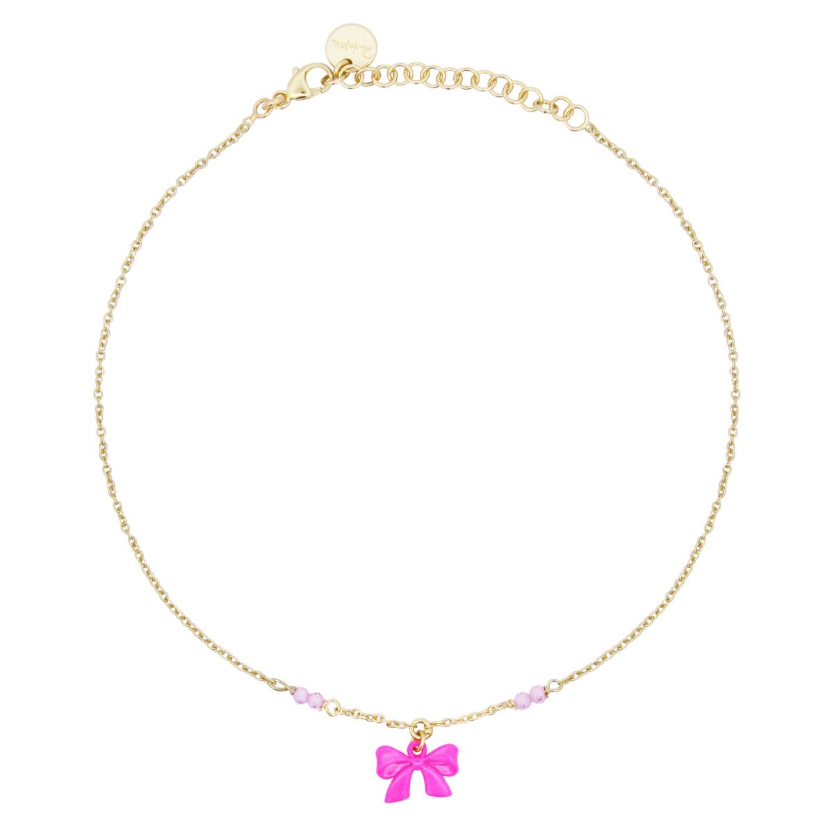 Cavigliera con Fiocco Fucsia - CANDY BOW Rue des Mille