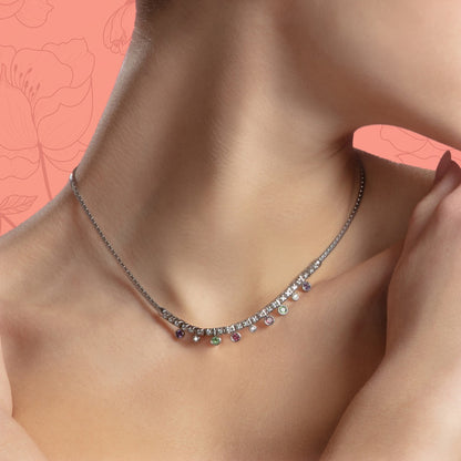 Collana morbida ELEMENTS Argento