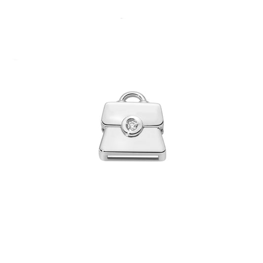 DonnaOro: Borsa ELEMENTS Oro Bianco e Diamanti | ECF10261.001