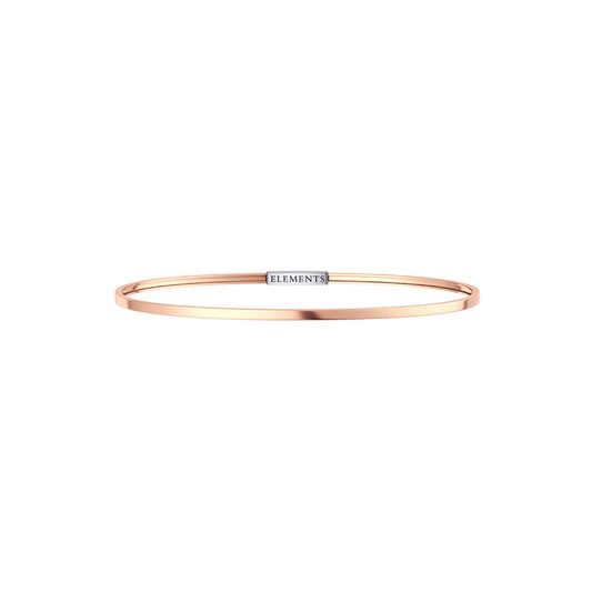 DonnaOro: Bracciale Bangle ELEMENTS Argento Rosa | DFBF4109