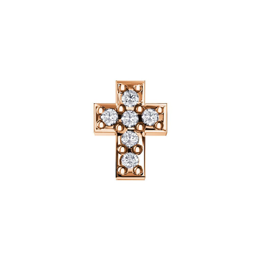 DonnaOro: Croce ELEMENTS Oro Rosa e Diamanti | DCHF6520.003