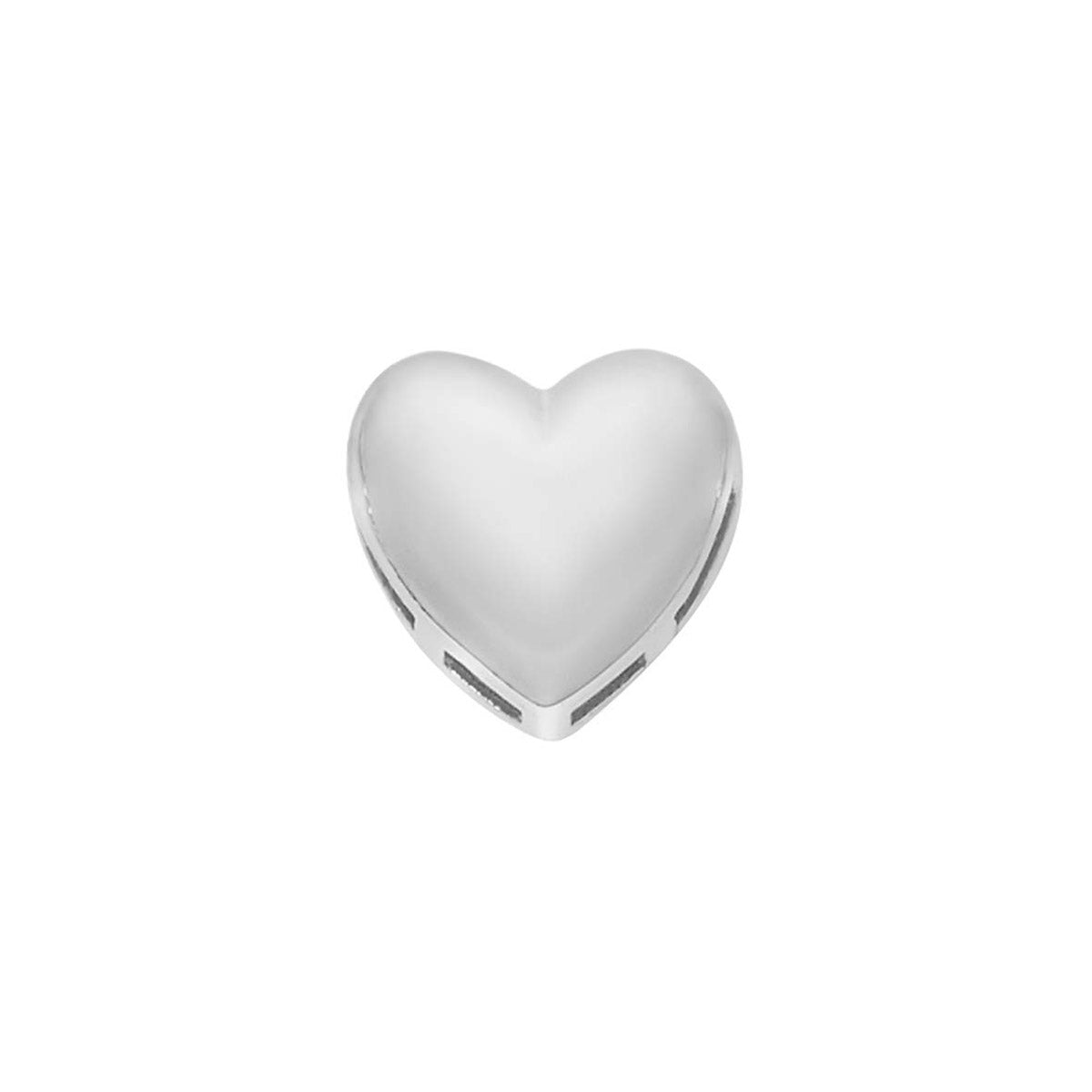 DonnaOro: Cuore Bombato ELEMENTS Oro Bianco | DCHF3929