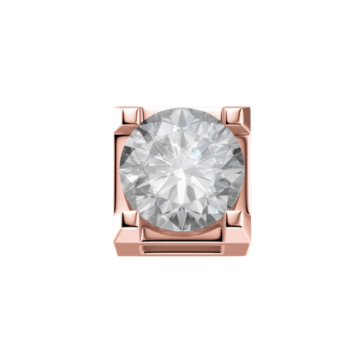 DonnaOro: Griffe ELEMENTS Oro Rosa e Diamante 0.05ct | DCHF3304.005