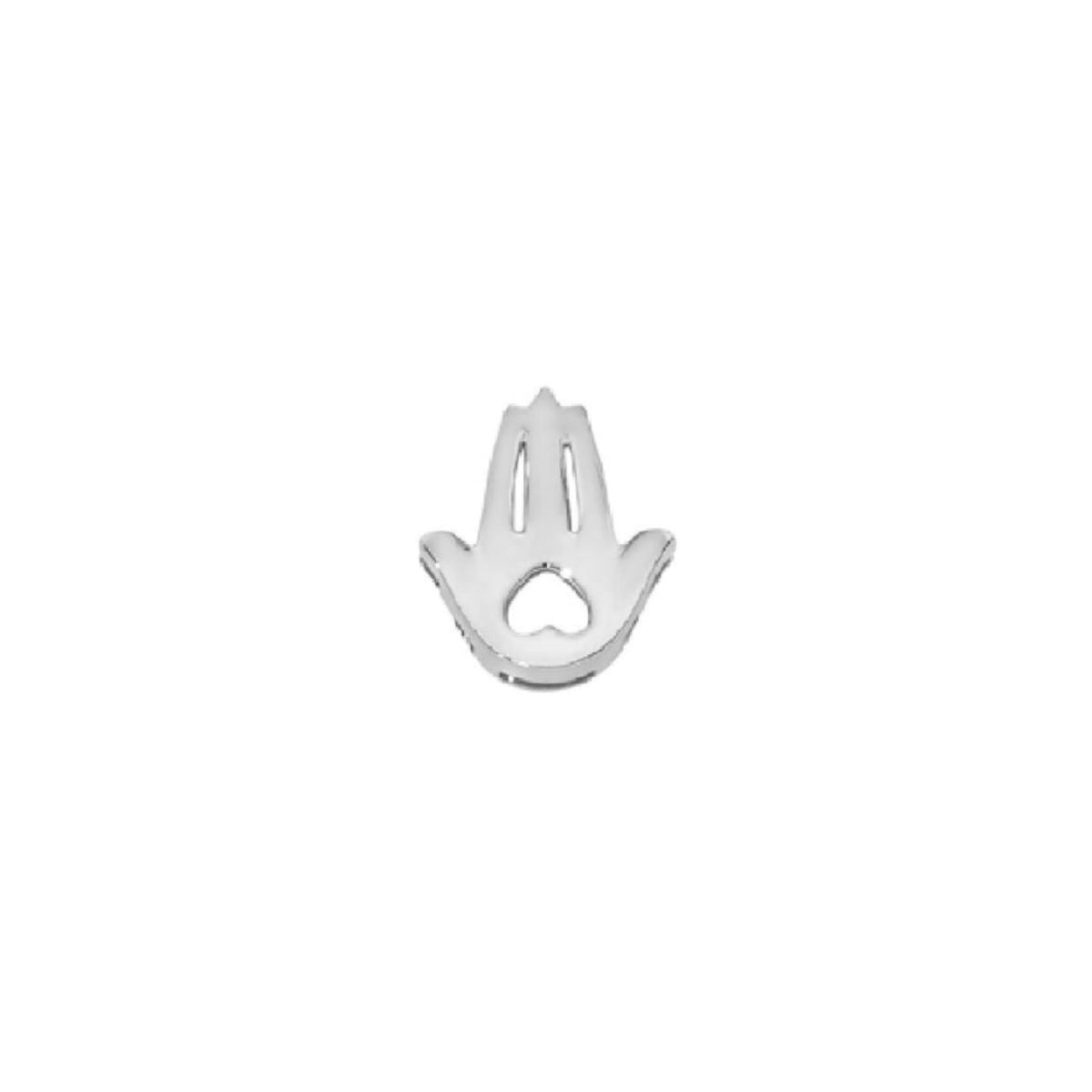 DonnaOro: Mano di Fatima ELEMENTS Oro Bianco | ECF11493